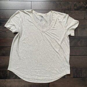 Gap Linen Blend Short Sleeve Tee